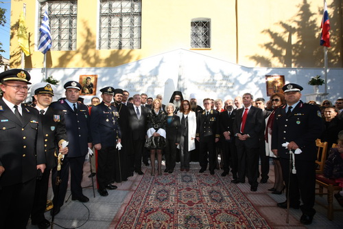 Έγκαίνια Μνημείου πεσόντων Ρώσων στρατιωτών στην Αλεξ/πολη