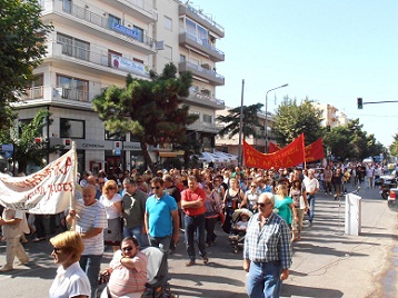 Αλεξανδρούπολη: Ψήφισμα συλλαλητηρίου γενικής απεργίας 26/9