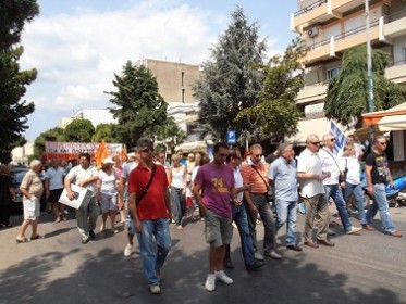 Φωτογραφίες από τη συγκέντρωση της Αλεξανδρούπολης