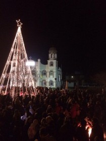 Άναψε το χριστουγεννιάτικο δέντρο στο Θούριο