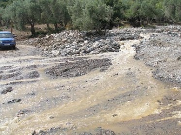 Πολύ μεγάλες καταστροφές στη Σαμοθράκη λόγω της κακοκαιρίας