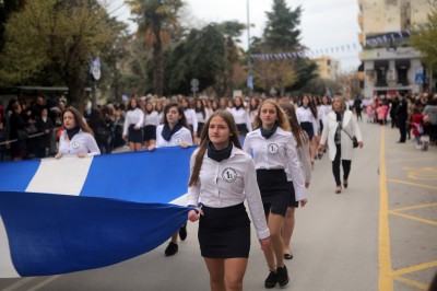 Στιγμιότυπα από την παρέλαση Αλεξανδρούπολης