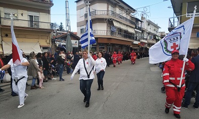 Συμμετοχή του Ερυθρού Σταυρού στις εορταστικές εκδηλώσεις για την 28η Οκτωβρίου