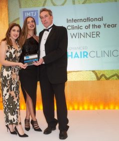 Η Advanced Hair Clinics βραβεύεται ως International Hair Clinic of the Year για τρίτη φορά!