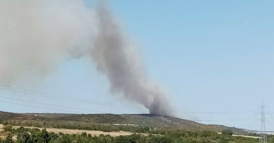 Τώρα: Φωτιά στην Καβησό