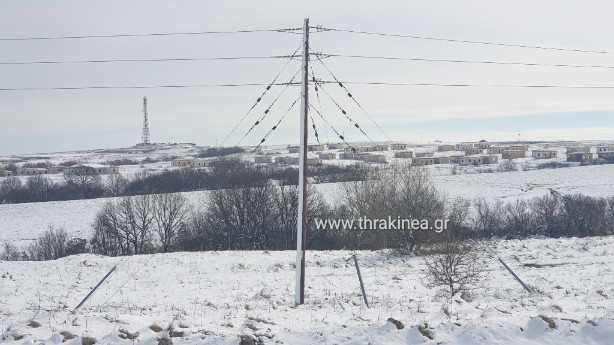 Χιόνισε και έμειναν χωρίς ρεύμα. . .