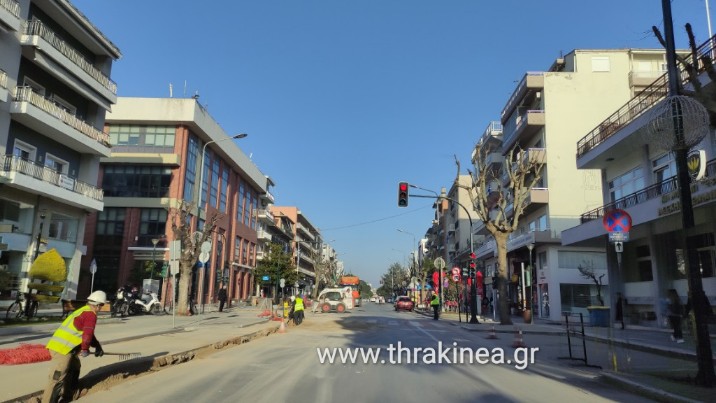 Προγραμματισμός εργασιών εγκατάστασης δικτύου φυσικού αερίου στην πόλη της Αλεξανδρούπολης (από 01/03/22 έως 15/03/22)