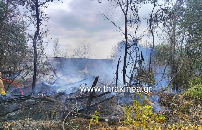 Φωτια στην Άνθεια – Τέθηκε υπό έλεγχο