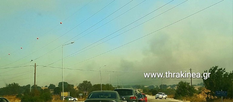 Πυρκαγιές: Δεν μπορούν να κινηθούν προς κεντρικό και βόρειο τμήμα του Έβρου