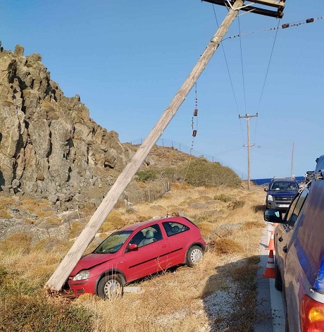 Διακοπή ρεύματος λόγω τροχαίου