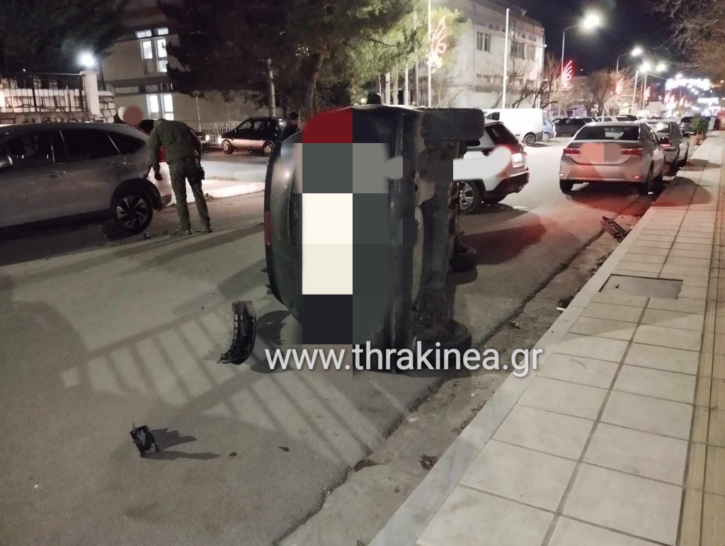 Τροχαίο ατύχημα στο Διδυμότειχο